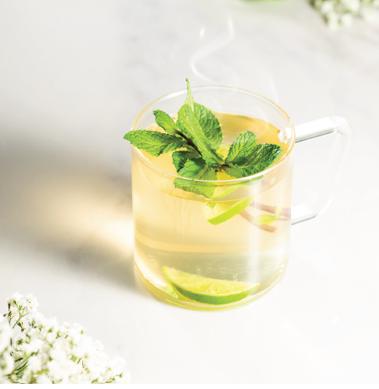 Recept warme drankenkaart gember